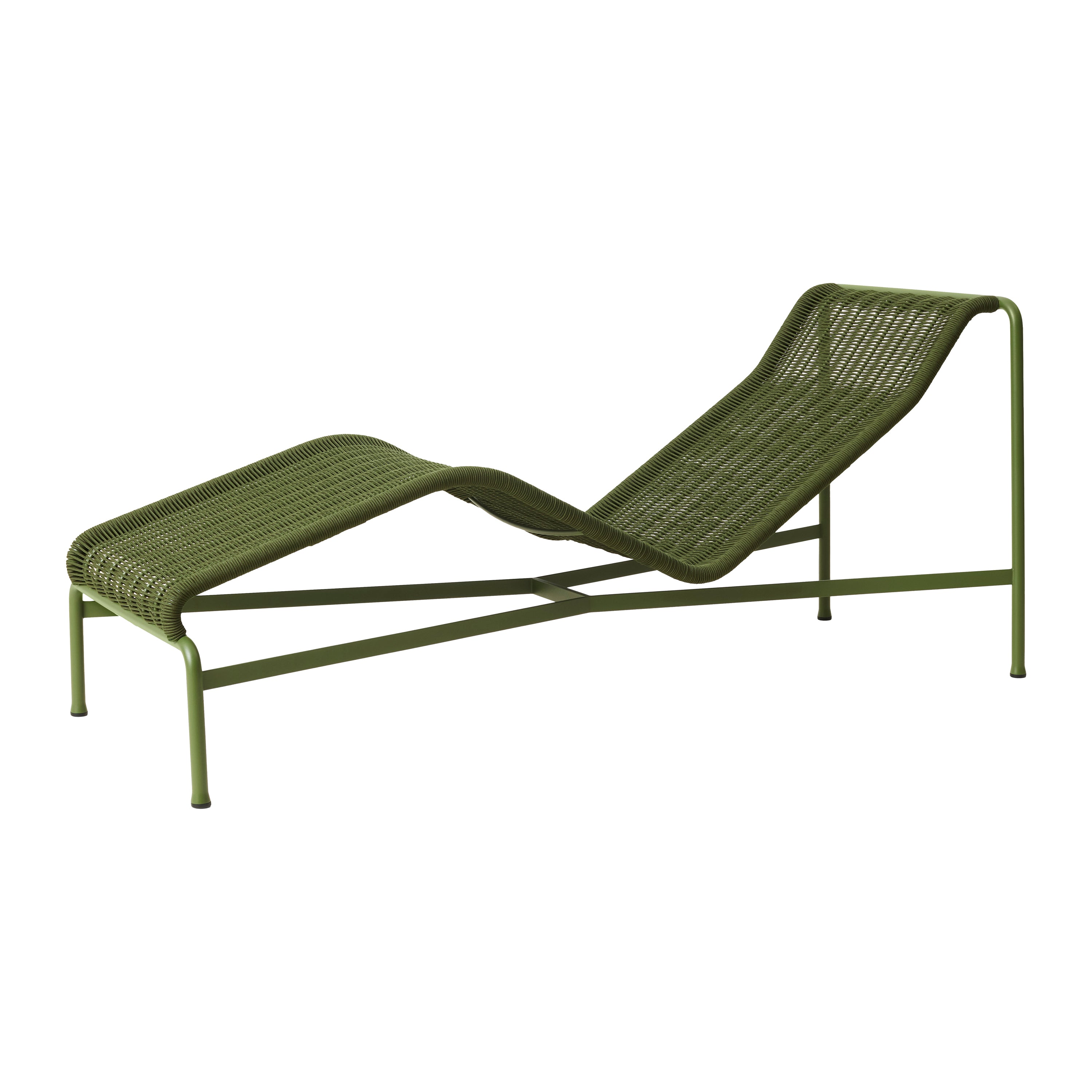 HAY Palissade Cord Ligbed - Olijfgroen