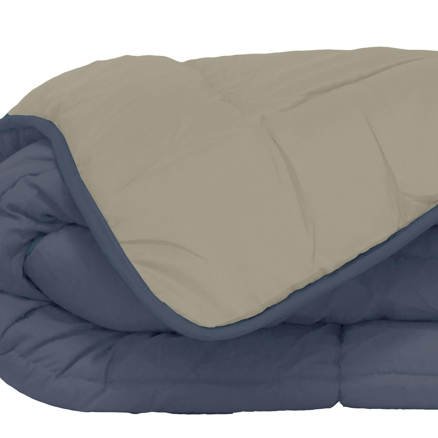 - Couette d'été en microfibre bicolore