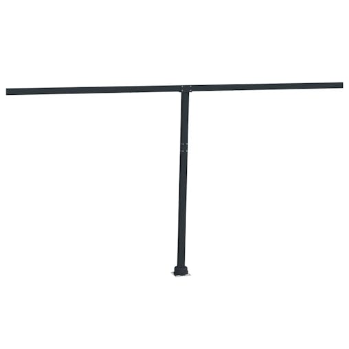 NNEVL Awning Post Set Anthracite 450x245 cm Iron