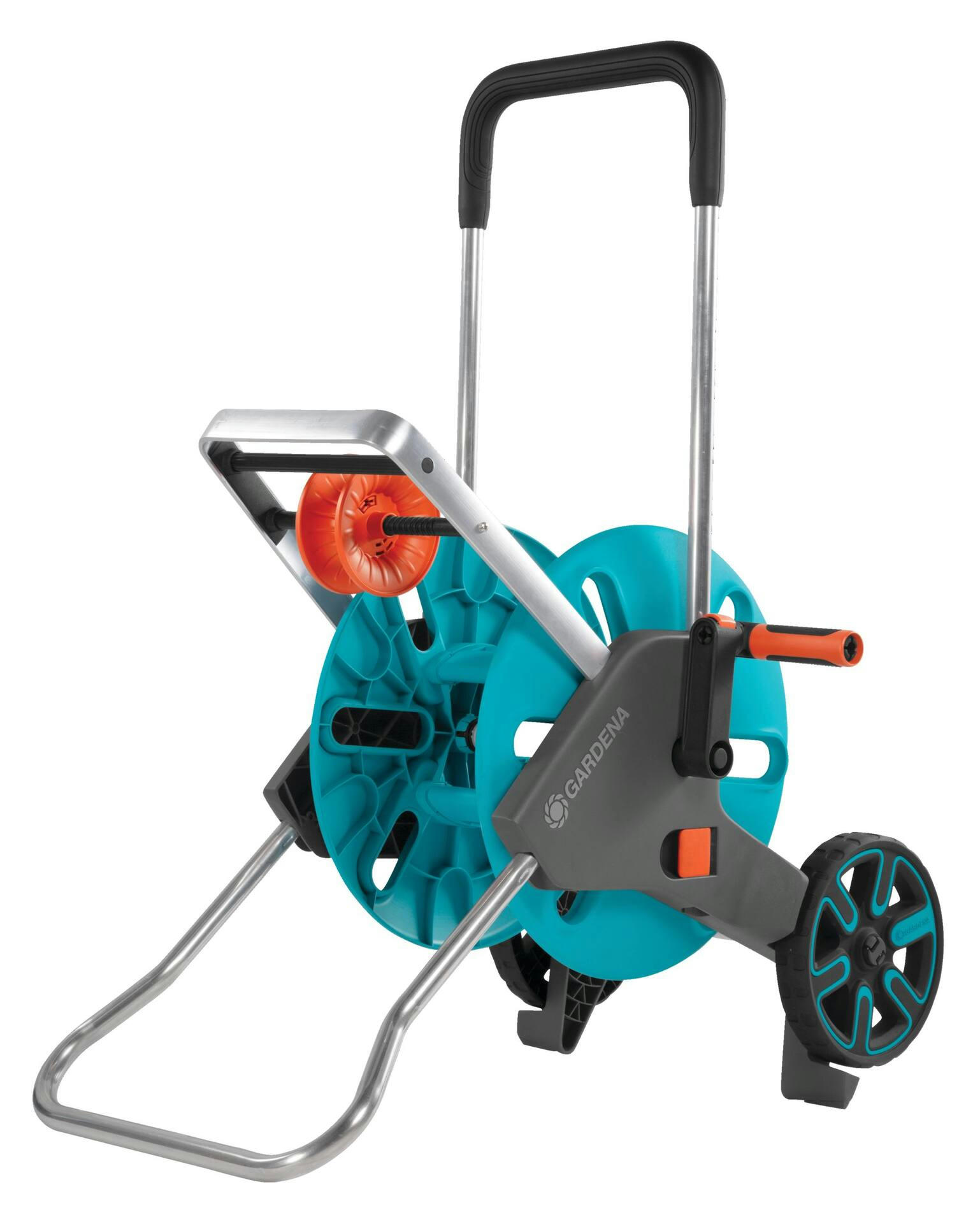 Gardena FrostProof Garden Hose Reel Cart with 6-ft Connection Hose, 196-ft