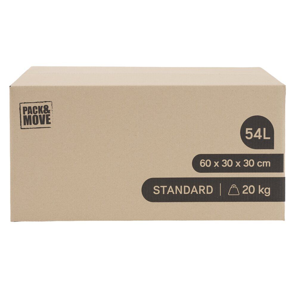 Carton déménagement GiFi Premium 54L