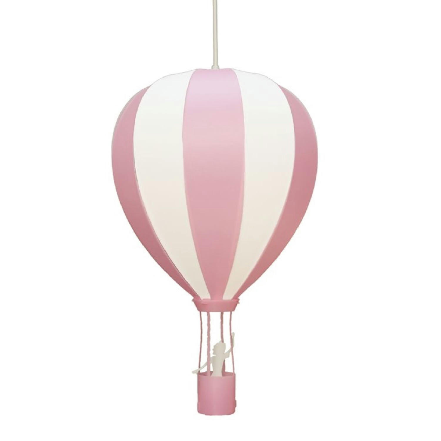 - Suspension enfants Montgolfière Rose 46cm