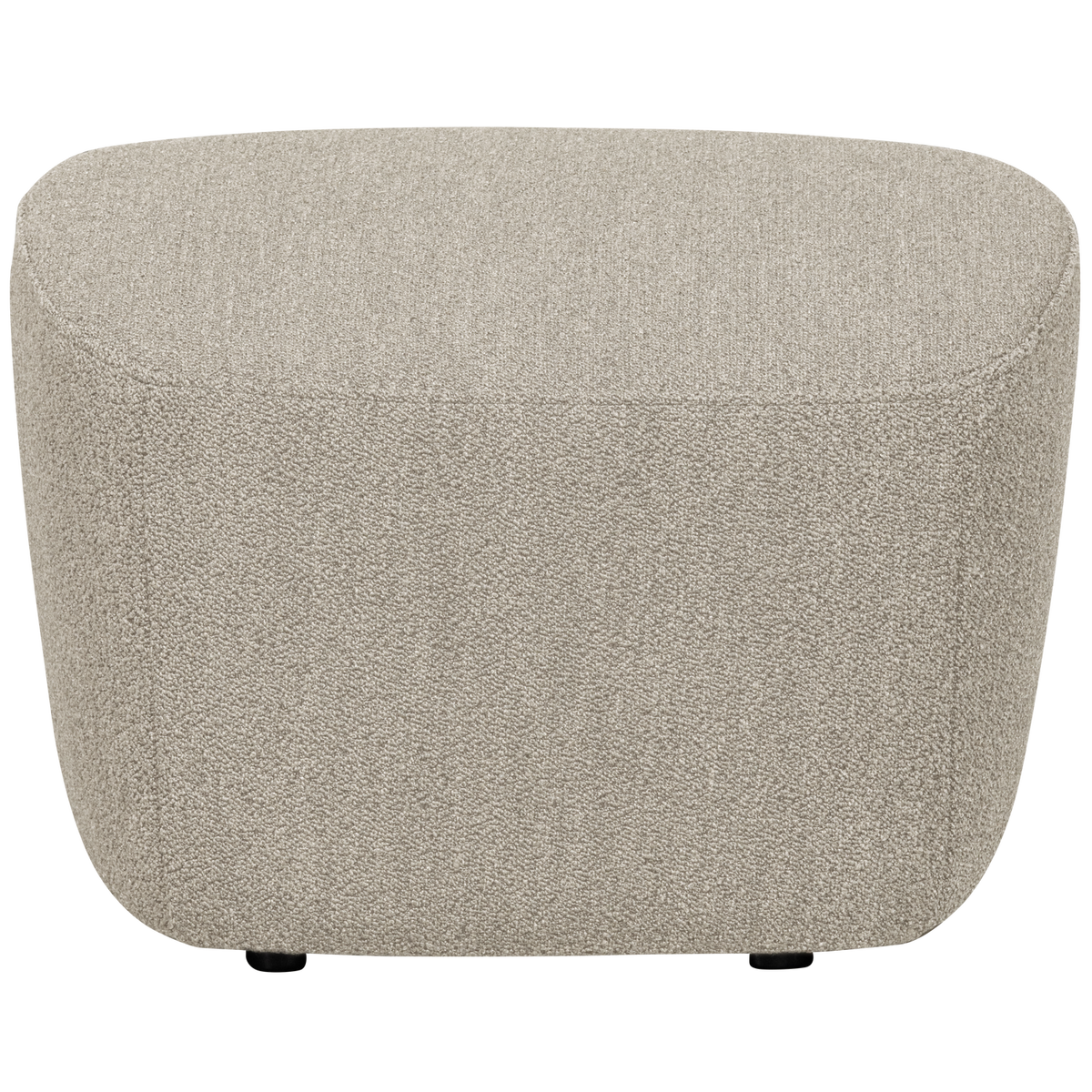 vtwonen hocker Lofty - Bouclé - Naturel - 41x62x48