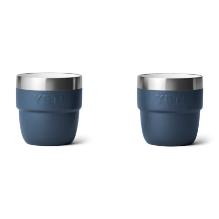 Tasses empilables Rambler (2 pcs) - 118 ml - Bleu navy - Yeti