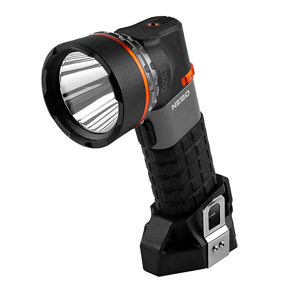 NEBO Luxtreme SL75 - Lampe Torche Projecteur LED Rechargeable portée 1300m