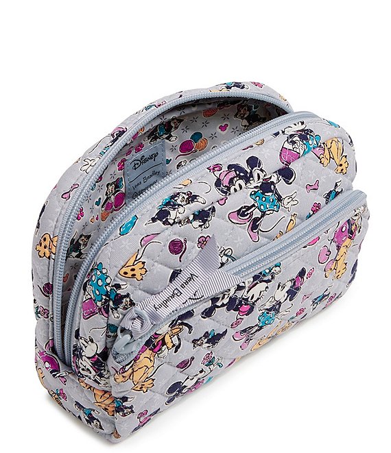 Vera Bradley Disney Collection Mickey Mouse Family Fun Medium Cosmetic Case