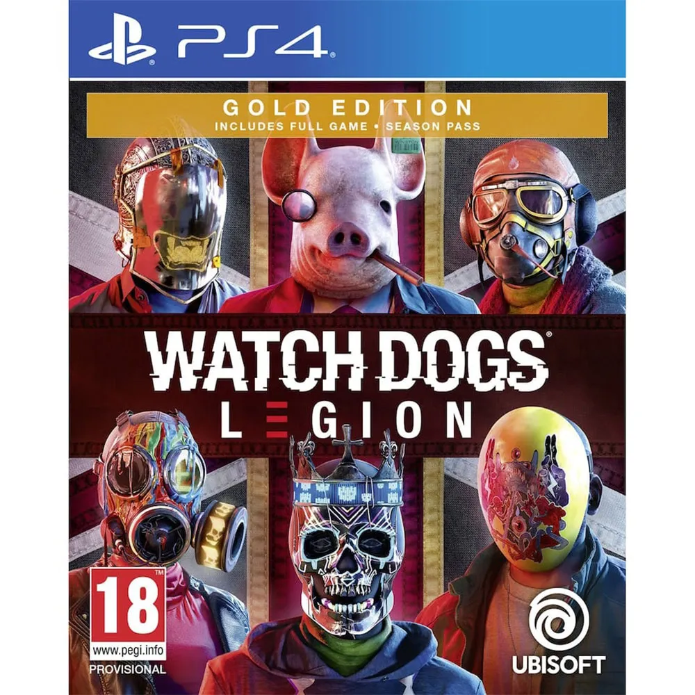 Playstation PS4 Watch Dogs Legion Gold Edition