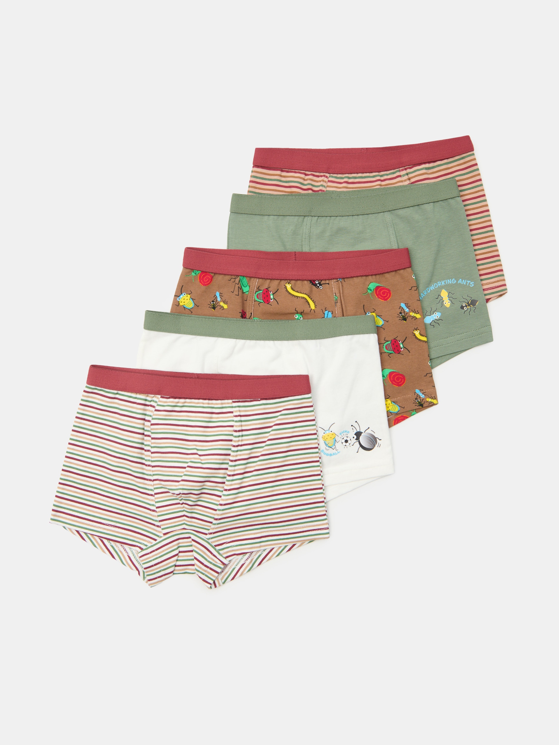 Bawełniane bokserki 5 pack