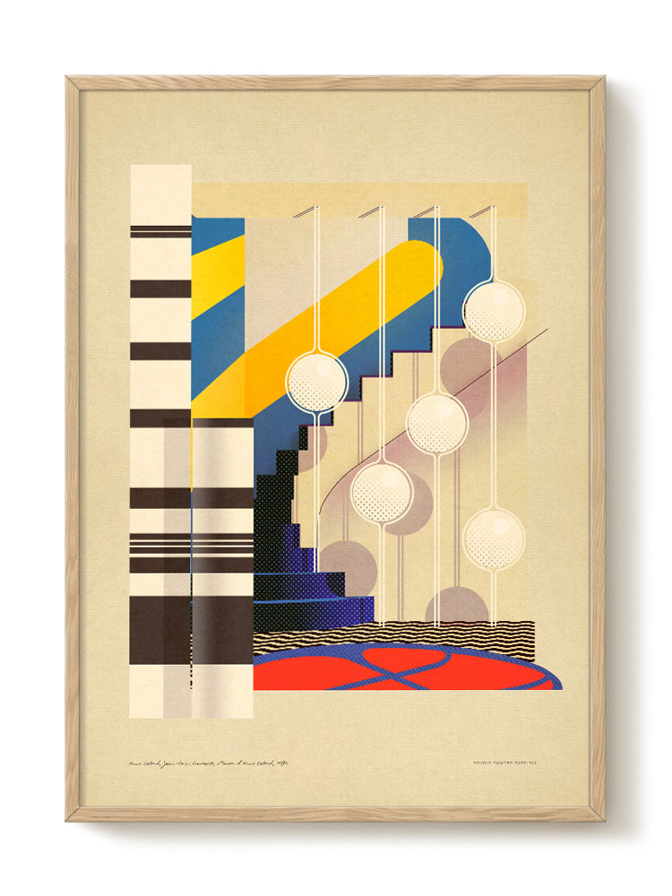 Sander Patelski - Maison d'Henri Delord 1972 - PSTR studio Kunst Poster