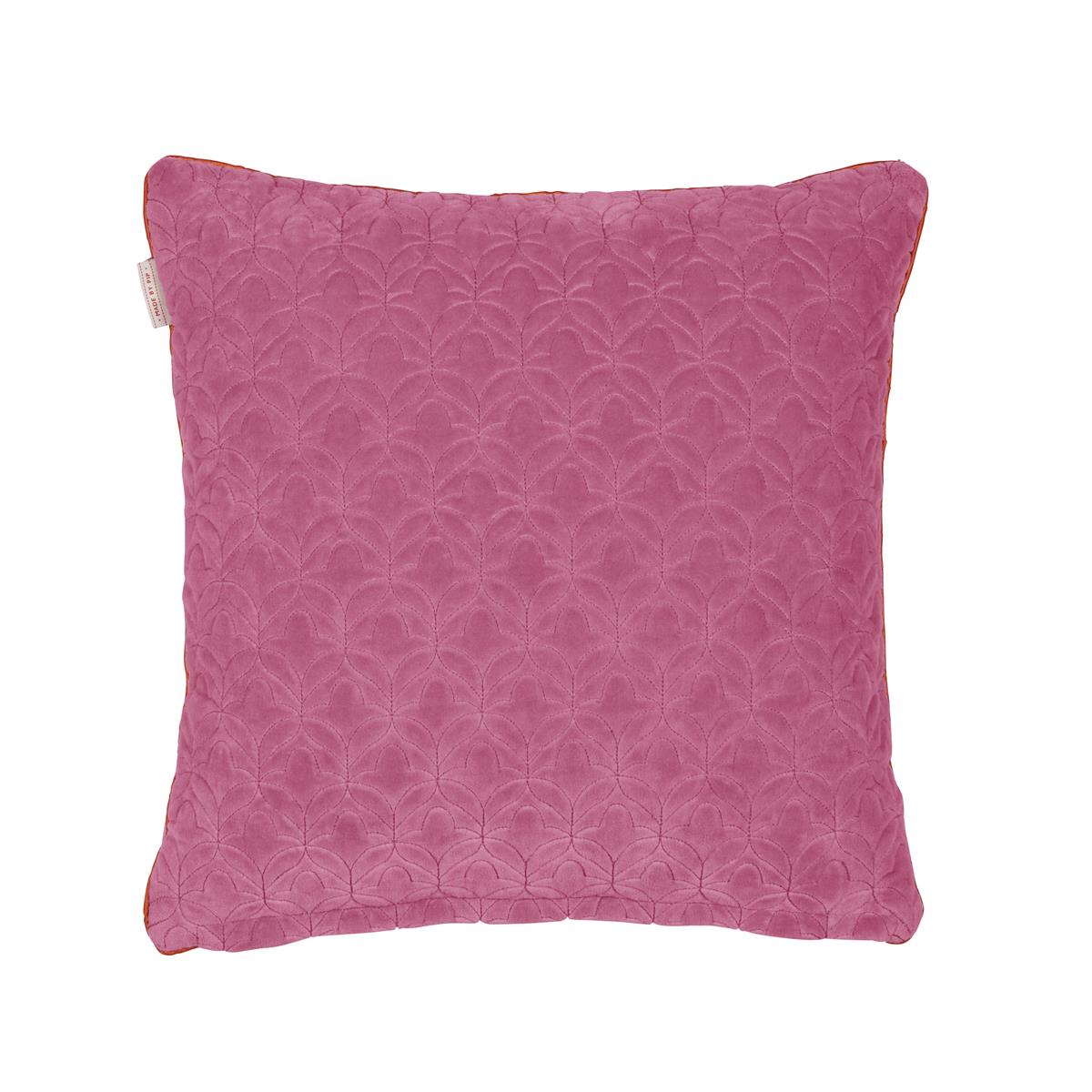 Pip Studio decoratiekussen Quilty Dreams - 45x45 cm - koraalrood