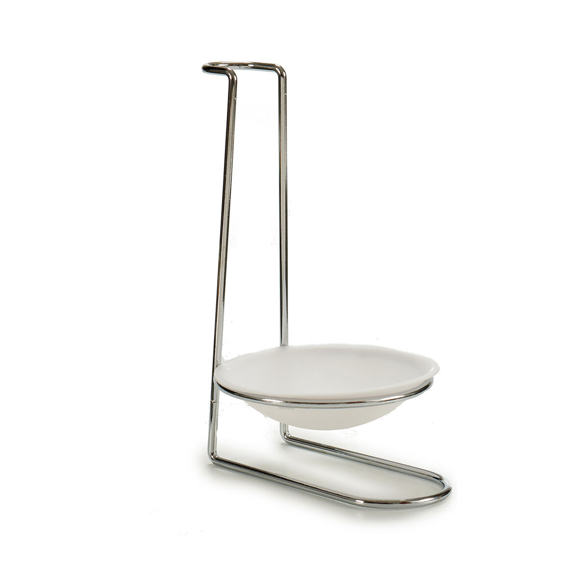 Suporte para colher de cozinha branco