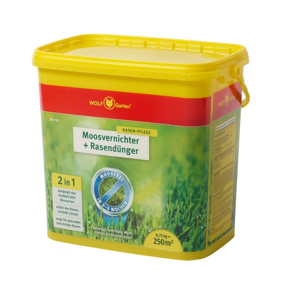 Rasendünger & Moosvernichter »SW 250«, 8,75 kg, für 250 m², schützt vor Moos