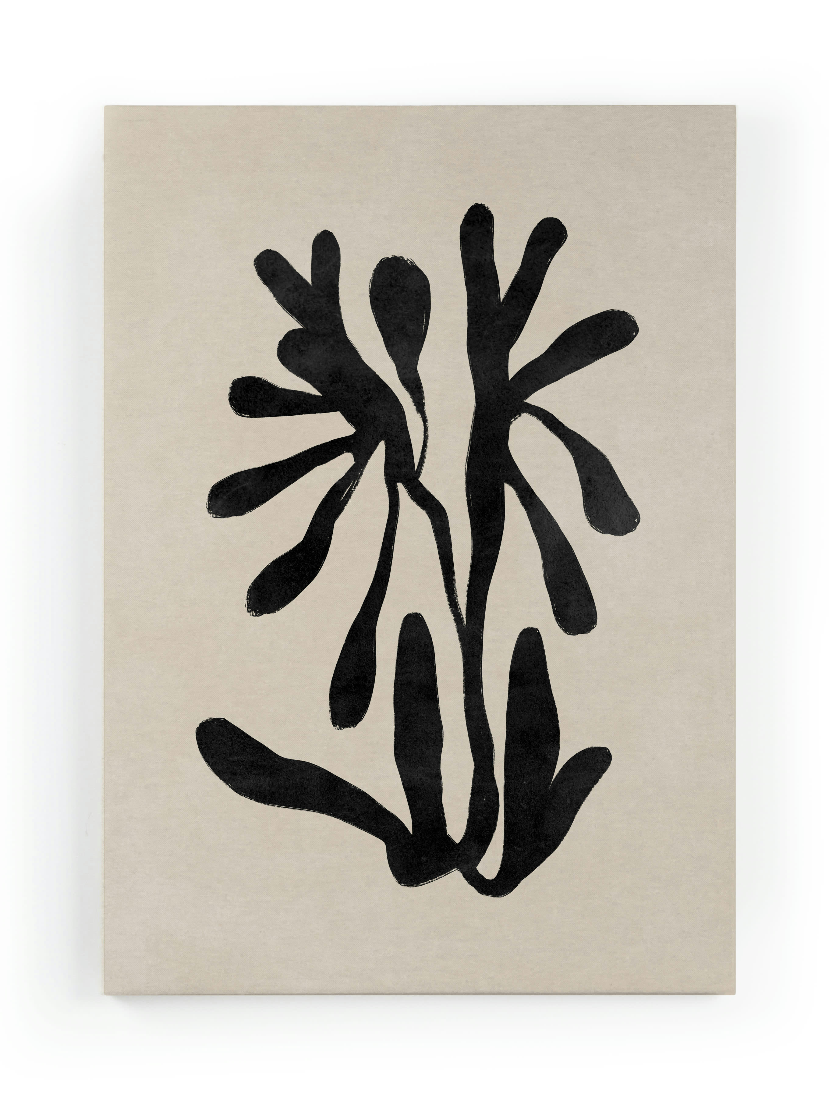 LEA - Peinture sur toile 60x40 imprimé HD Herbe