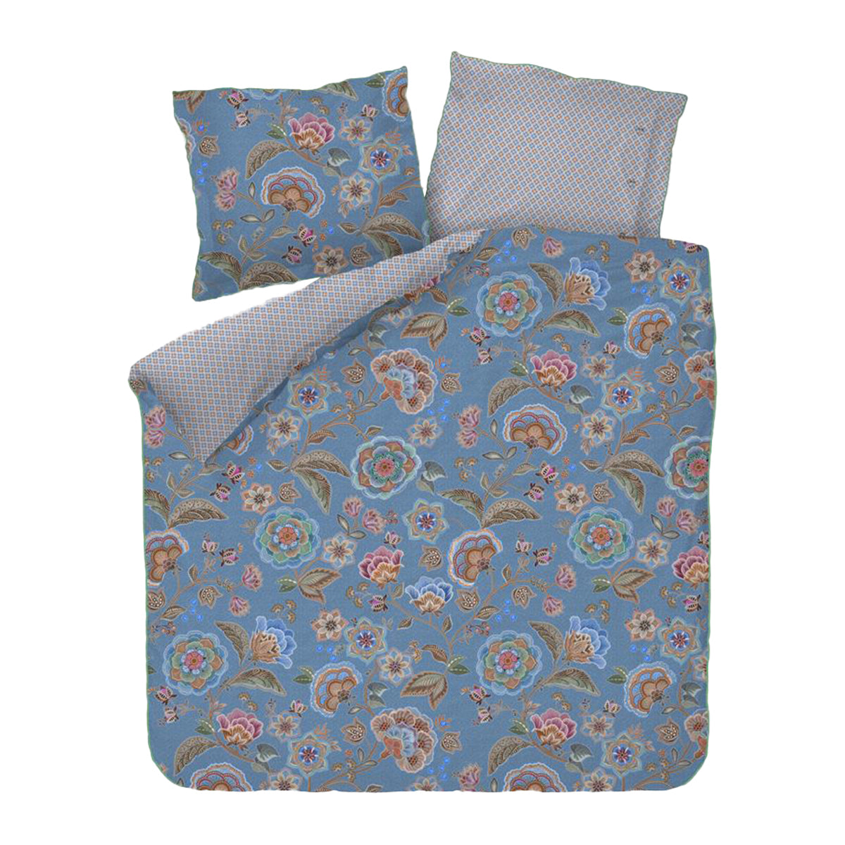 Pip Studio Matata Dekbedovertrek 240 x 200/220 cm - Blauw