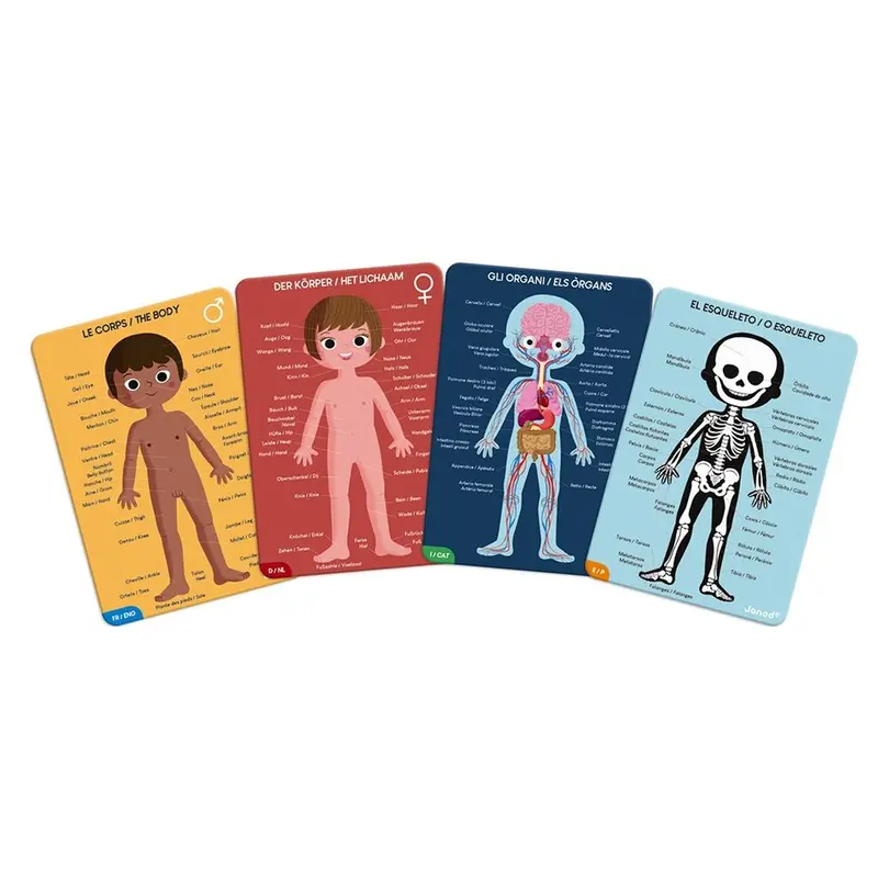 Puzzle 4er-Set Janod