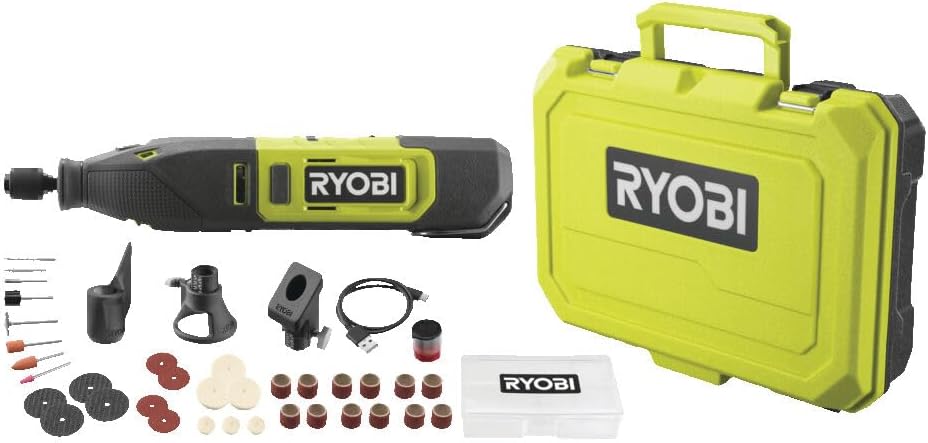 Ryobi RRT12-120BA3/35 12V Cordless Rotary Tool (1 x Integrated 12V Battery)