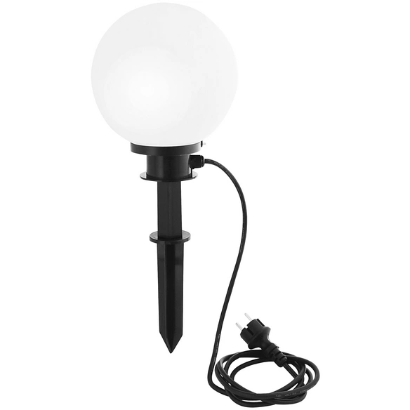 Kugelleuchte »Marlon«, 60 W, weiß, ⌀ 50 cm, mit Erdspieß