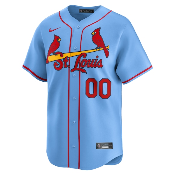 St. Louis Cardinals Nike  Alternate Limited Custom Jersey – Light Blue
