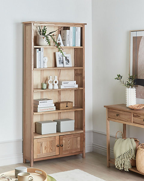 Bibliothèque SALTON Sassafras 179 cm Marron