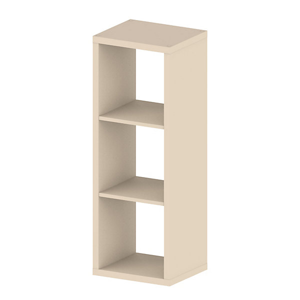 étagère modulable 3 cubes Mixxit cachemire l.38,9 x L.108 cm