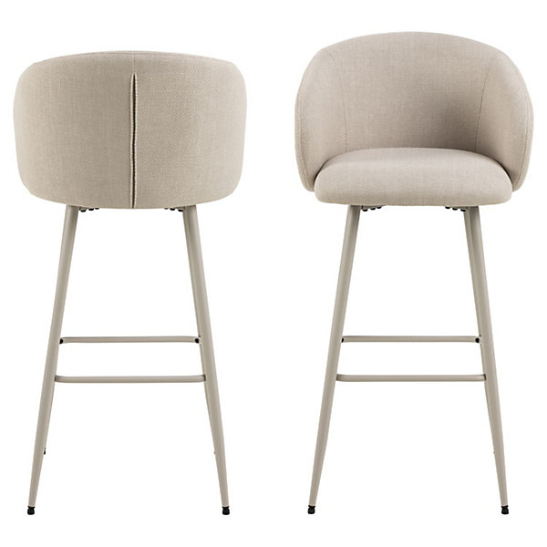Lot de 2 tabourets de bar SÖREN
