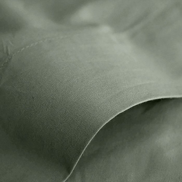 Drap plat Prémium Coton Pur 240 x 300 cm Vert fonce