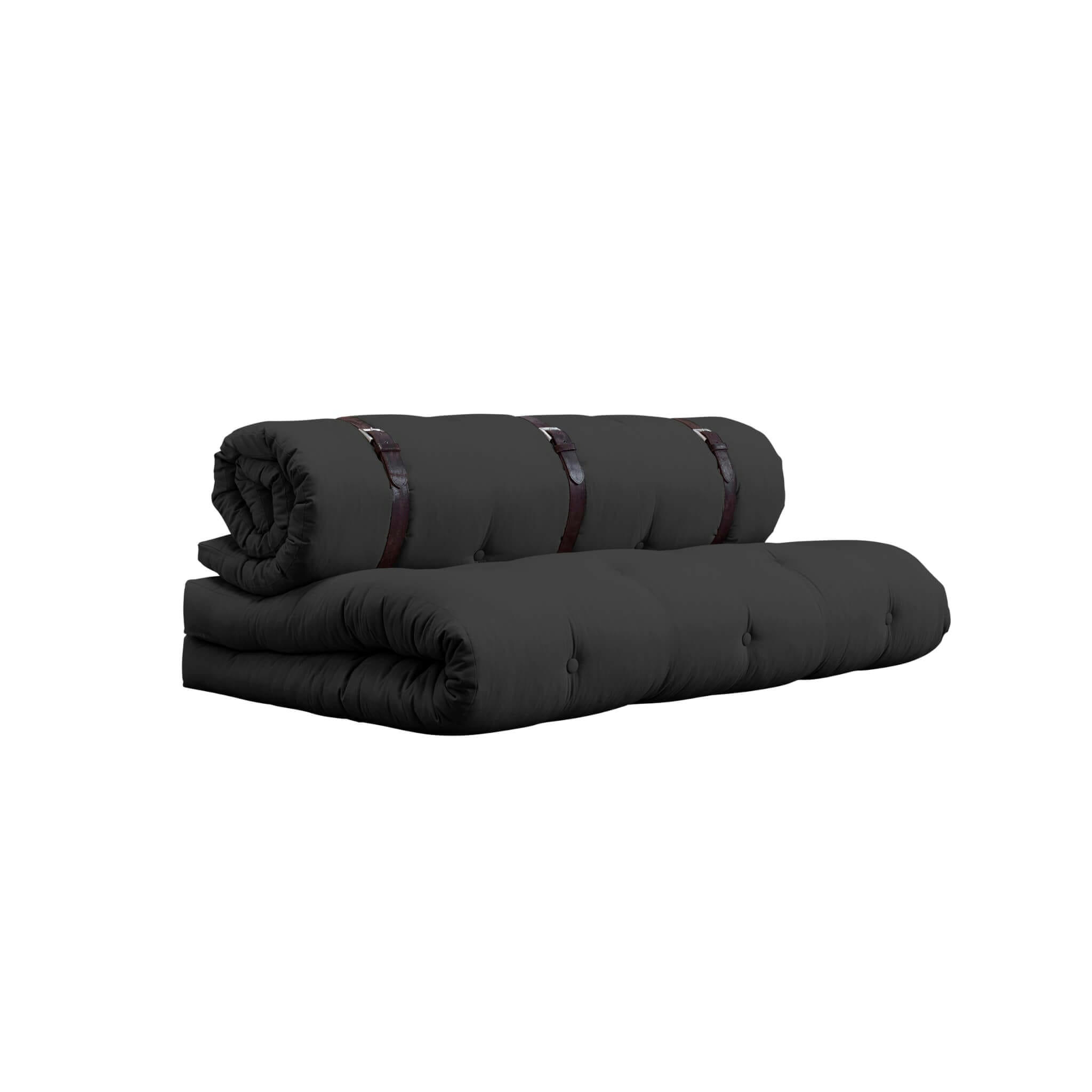 - Matelas futon et fauteuil 2 en 1 140x200 anthracite