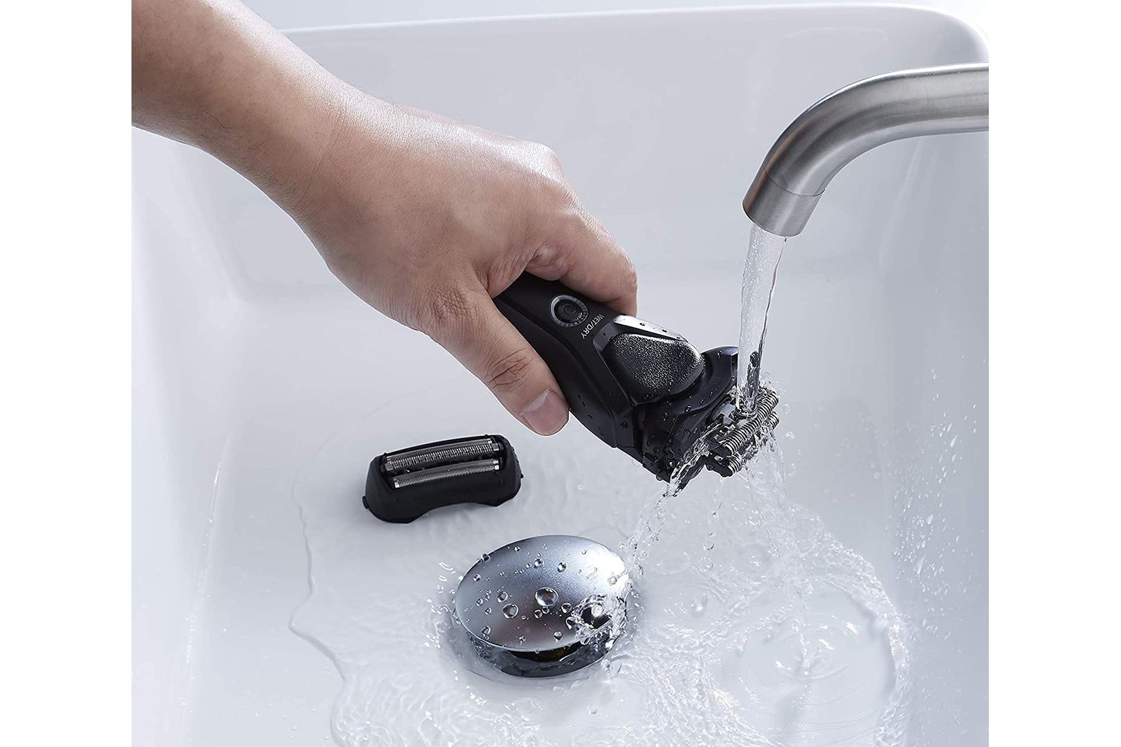 Panasonic ES-RT37 Wet and Dry Electric 3-Blade Shaver for Men