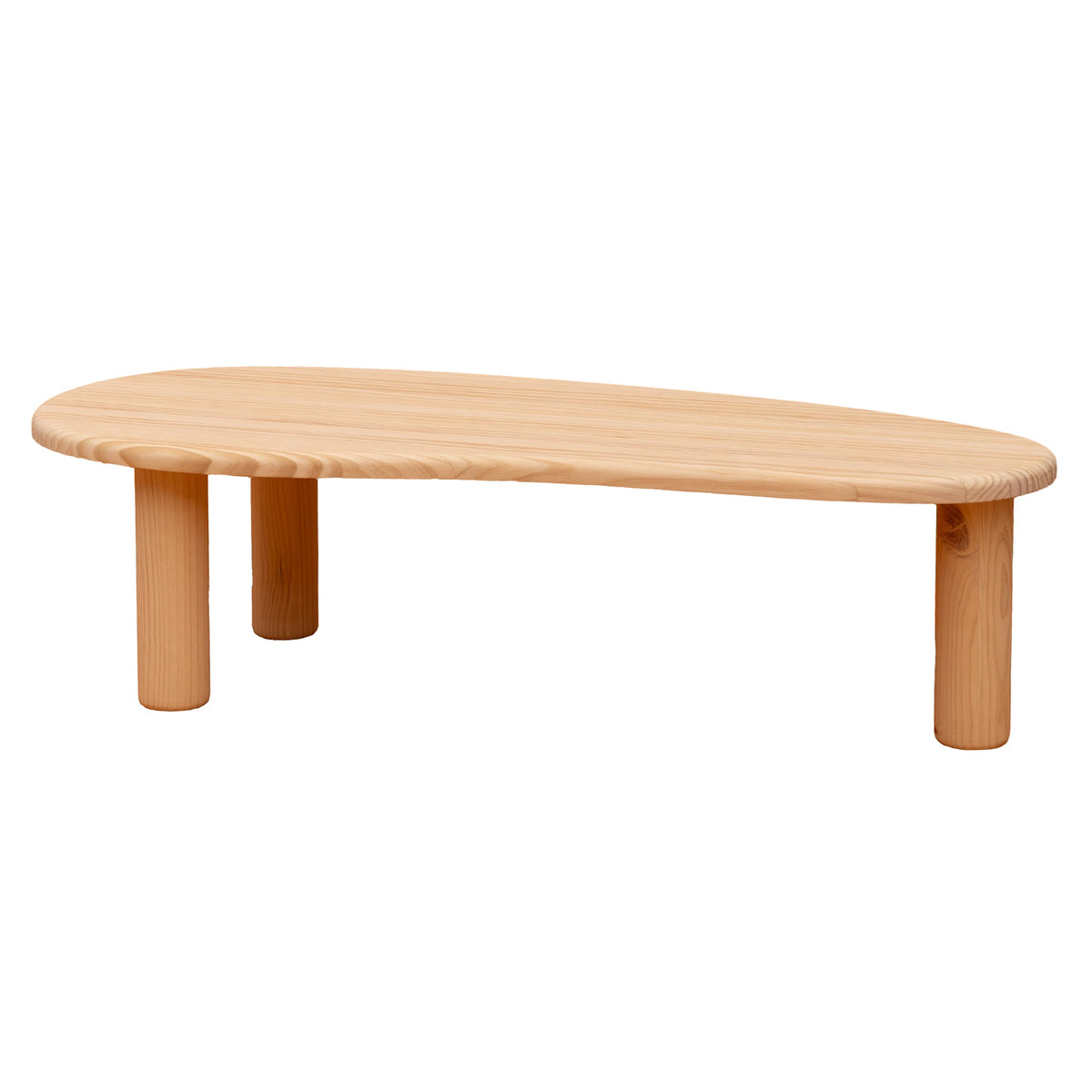 Naan Furniture Salontafel Tramadiu - Ongelakt massief hout - 130 cm
