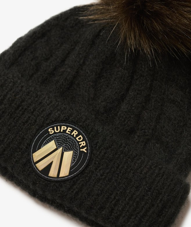 Cable Luxe Knit Beanie Hat