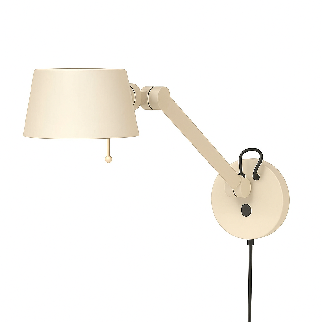 Freelight wandlamp Sovrano - 1 lichts - 61 x 30  cm - beige