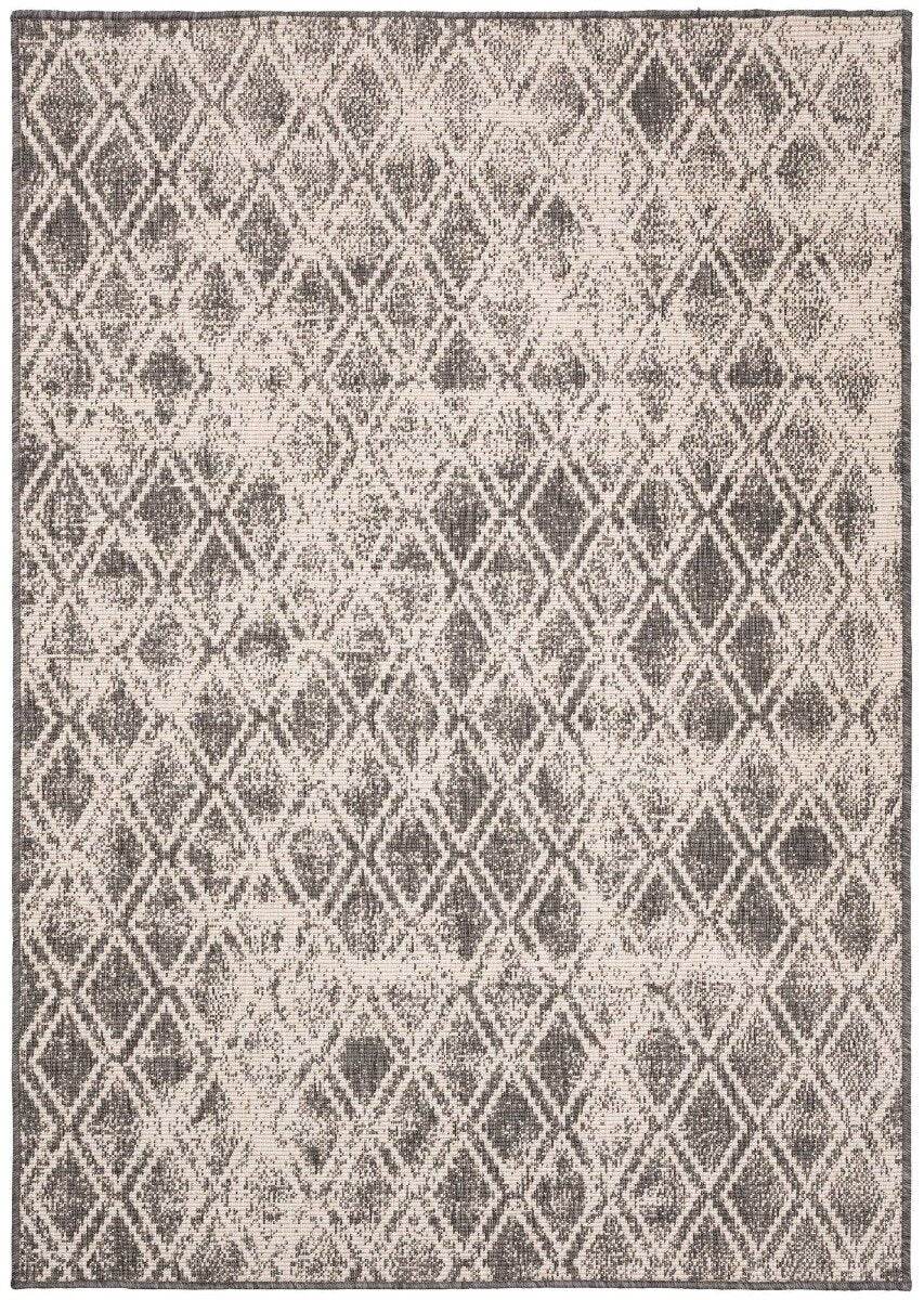Buiten vloerkleed Frost - Grijs/Wit - dubbelzijdig - EVA Interior