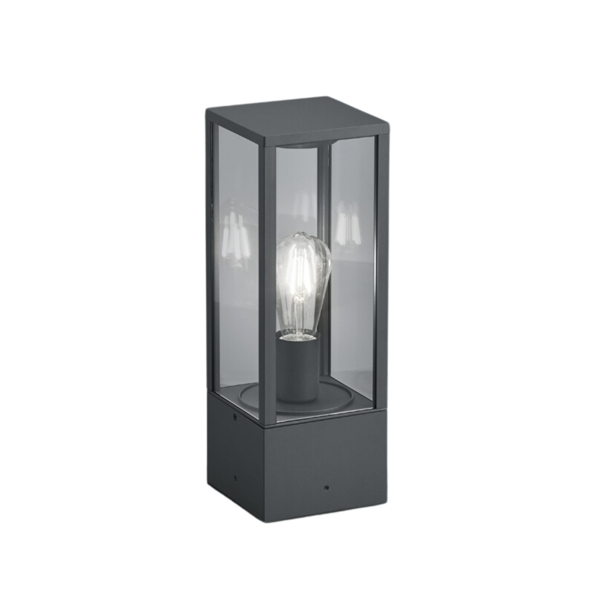 Lampa ogrodowa stojąca antracytowa GARONNE wys:40 cm 1xE27x60W IP44 Trio