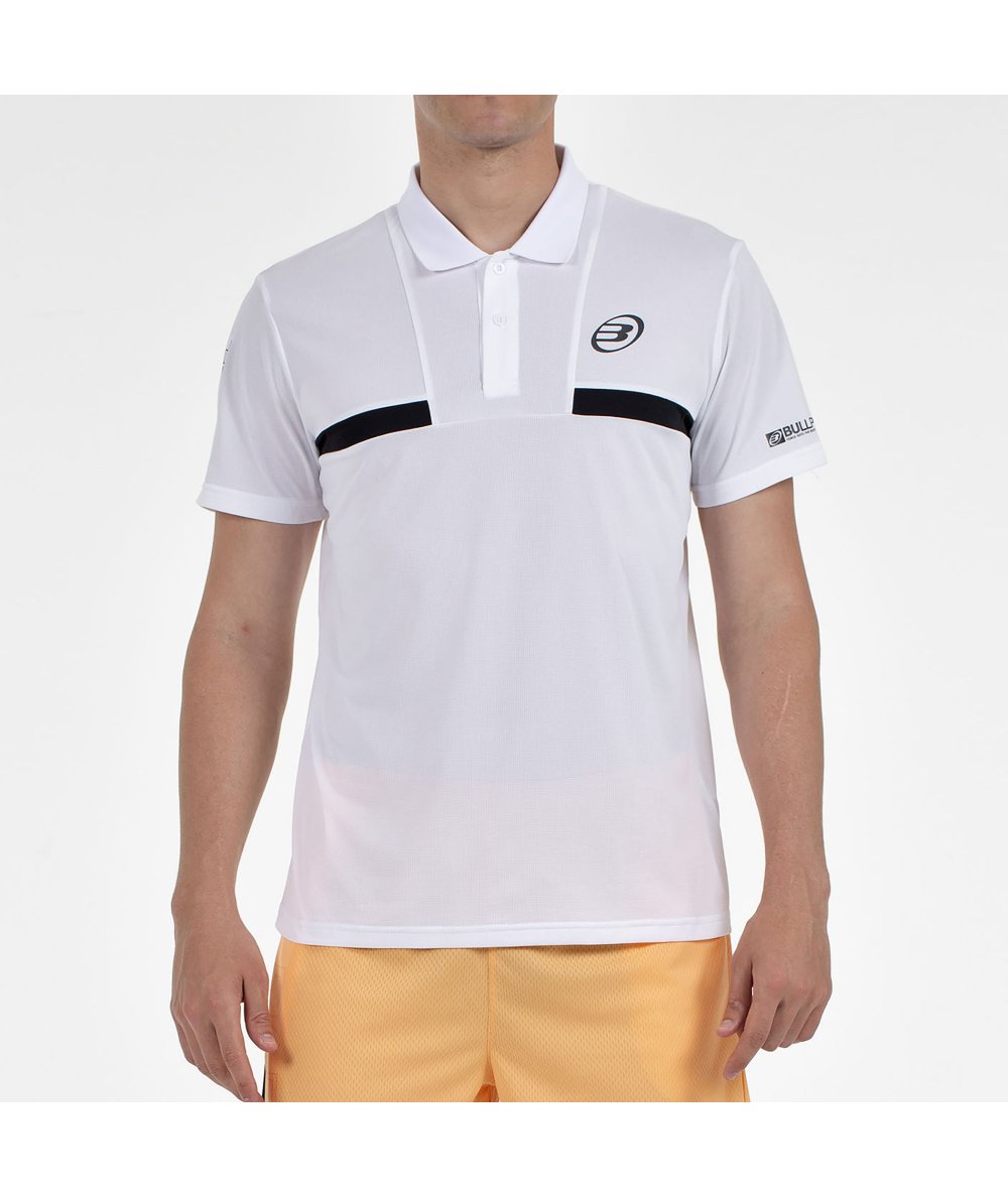 POLO BULLPADEL CALZADIL BLANCO