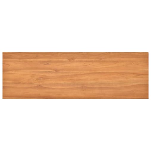 NNEVL Desk 120x45x75 cm Solid Wood Teak