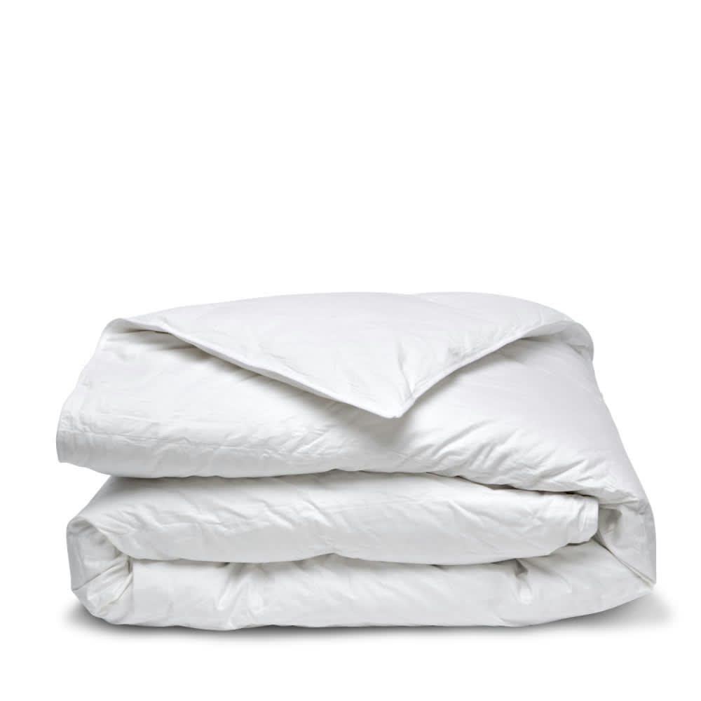 DUVET ETE - Couette naturelle légère 90% duvet de canard enveloppe coton 220x240cm