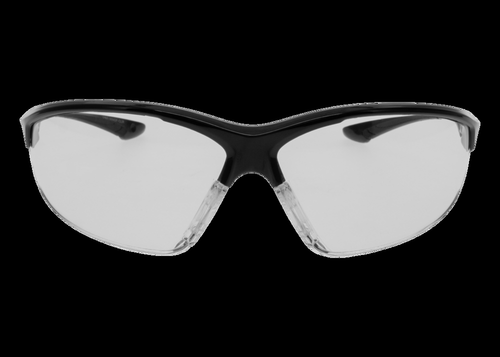 Walker's Open Frame Tanker Hunting Shooting Glasses, with Frame, Amber Lens