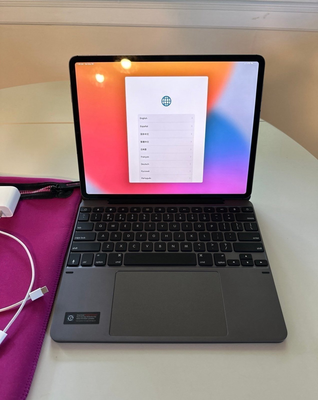 iPad Pro 12.9 inch 4th gen 128G + keyboard