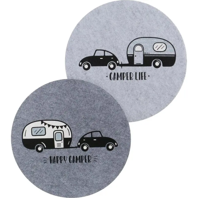 Tischset 2er-Set Camper
