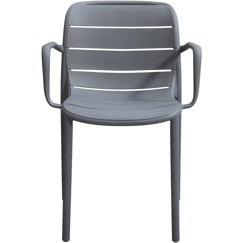 Stapelstoel Nice - kunststof/antraciet