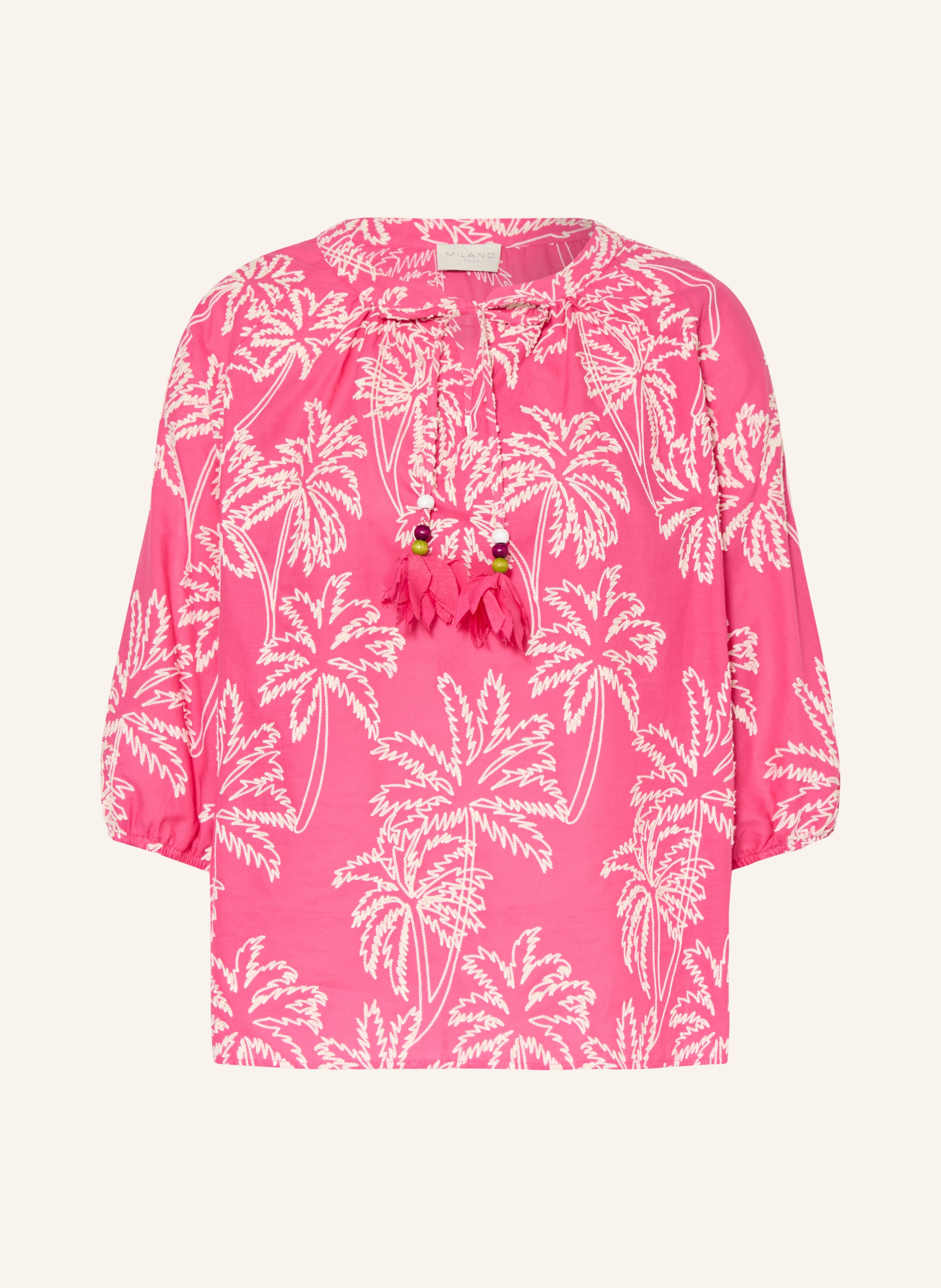 MILANO ITALY Blusenshirt mit 3/4-Arm