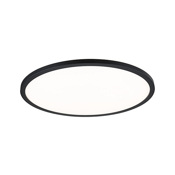 Panneau LED 3-Step-Dim Atria Shine Backlight rond 420mm 22W 2300lm 3000K Noir gradable