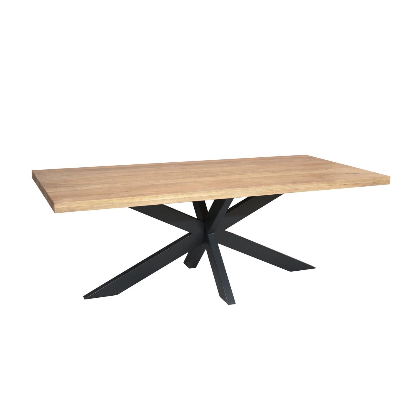 Starfurn Eettafel Dakota - Rechthoekig Naturel Hout - 240x100x76cm