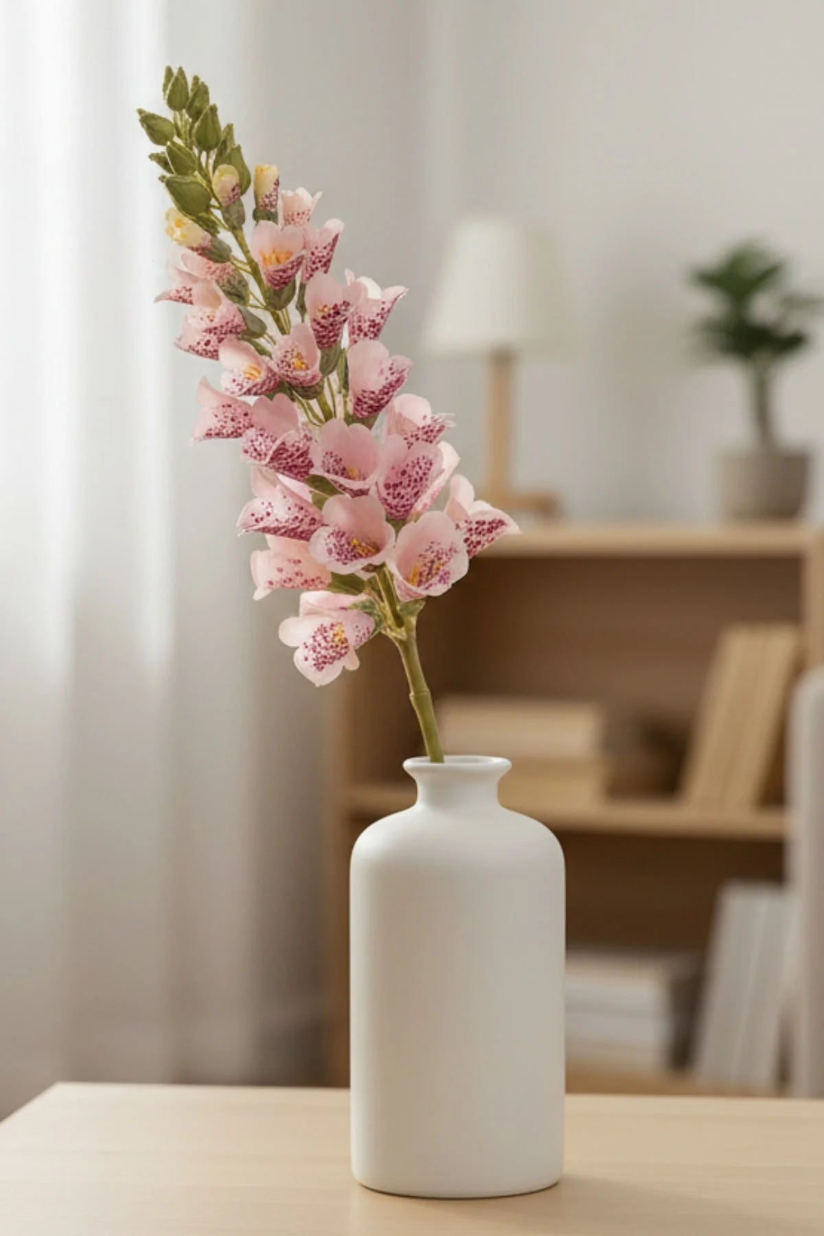 Pink Fox Glove Artificial Flower
