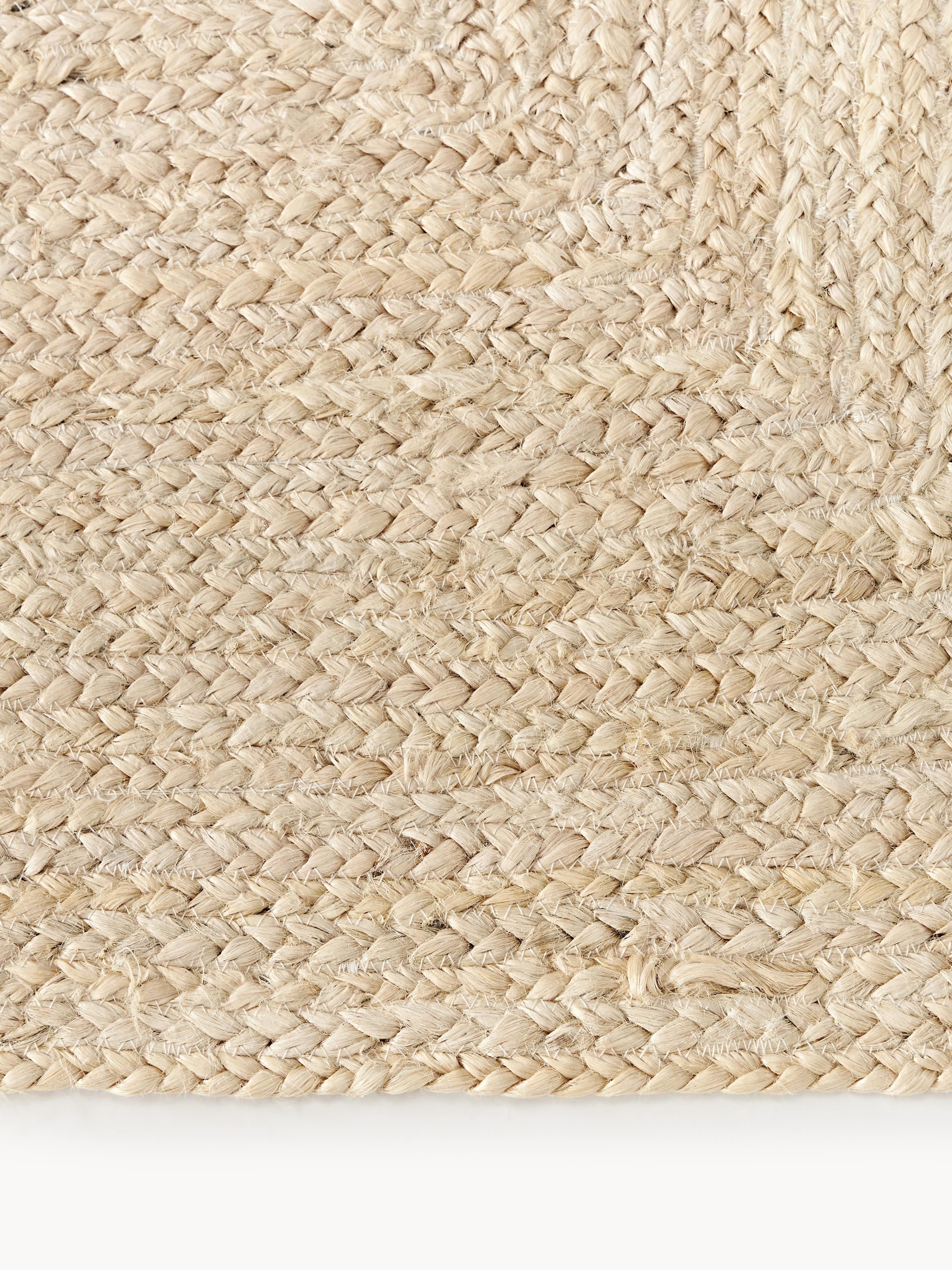 Handgefertigte Jute-Fußmatte Sharmila