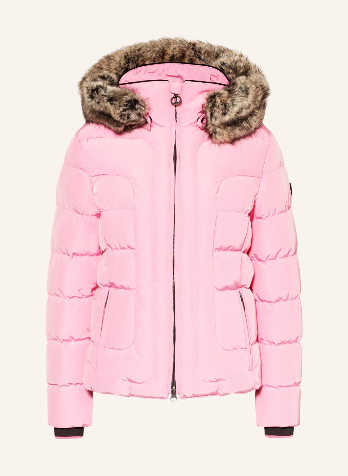 WELLENSTEYN Steppjacke ASTORIA mit abnehmbarem Kunstfellkragen