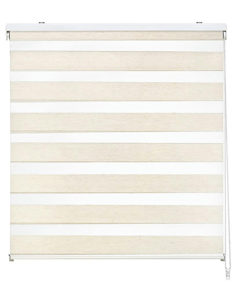 JOUR ET NUIT - Store enrouleur lin 135 x 250 cm