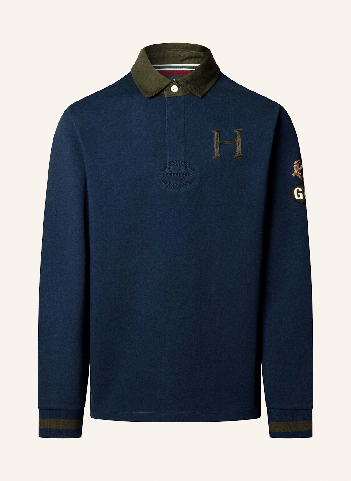 HACKETT LONDON Poloshirt HERITAGE MULTI BADGE