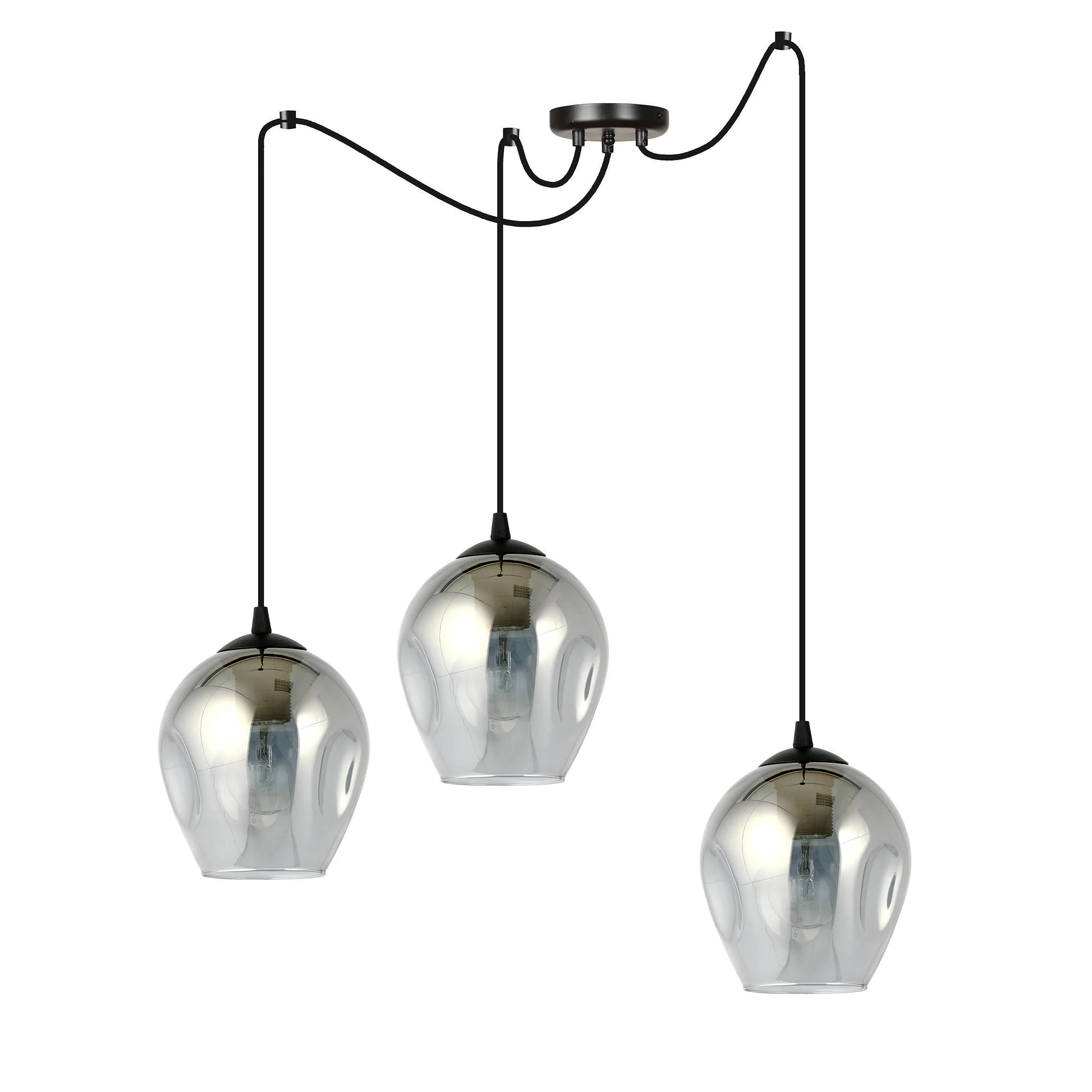 3-lichts hanglamp Stage