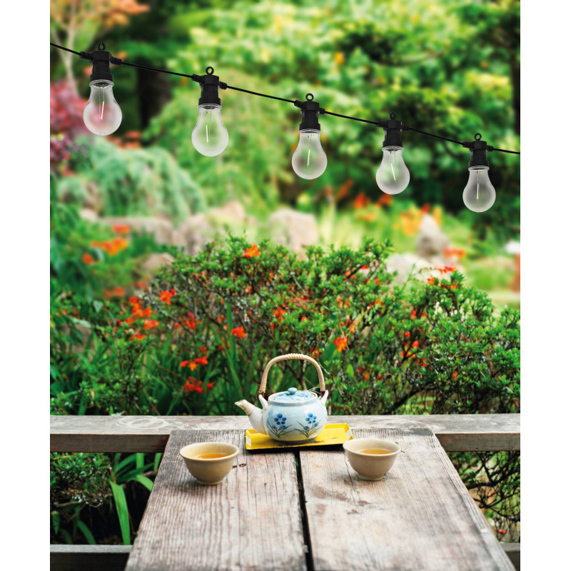 Guirlande lumineuse blanche Campanas LED 10 x 0,2 W EGLO